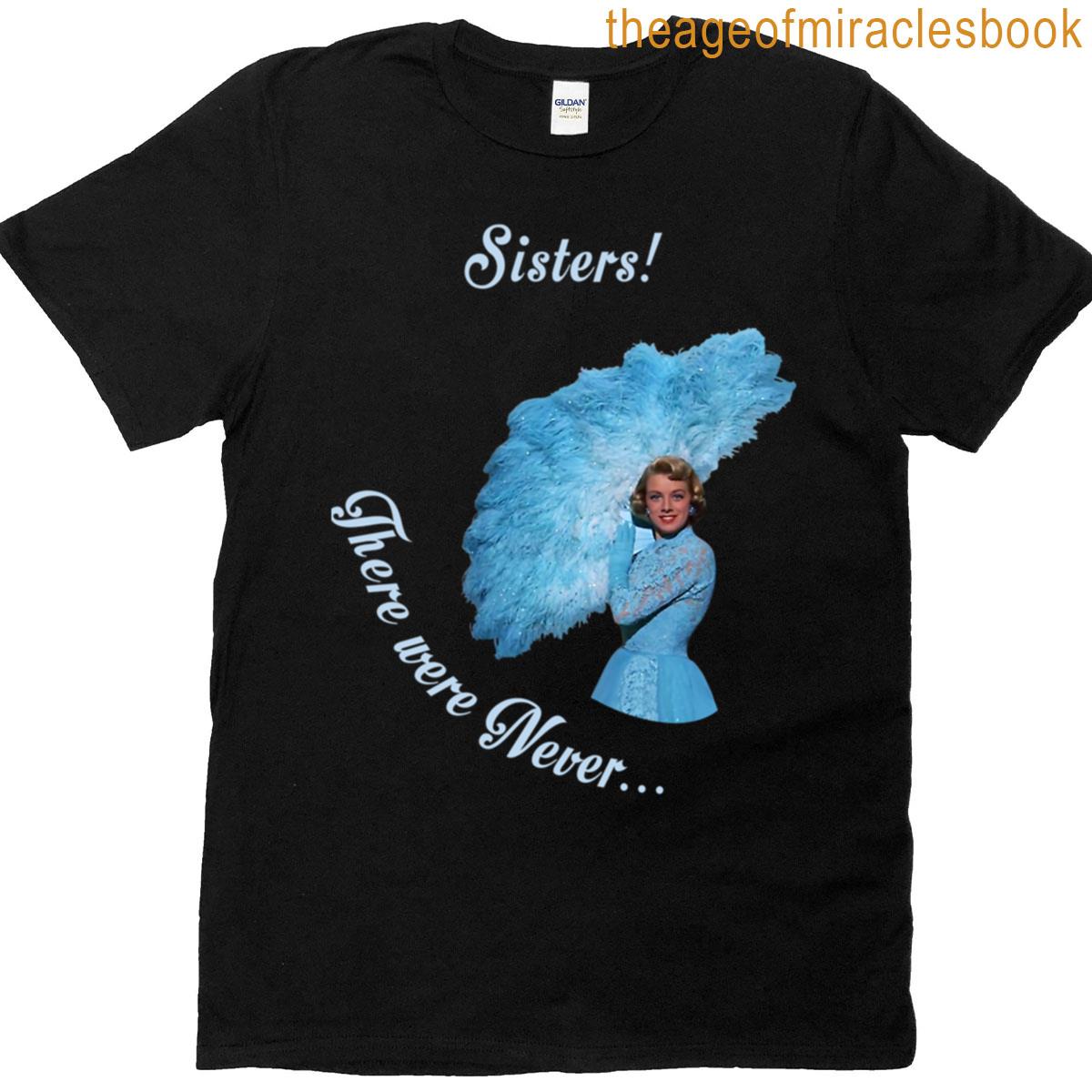 White Christmas Sisters-1 Fitted T-shirt