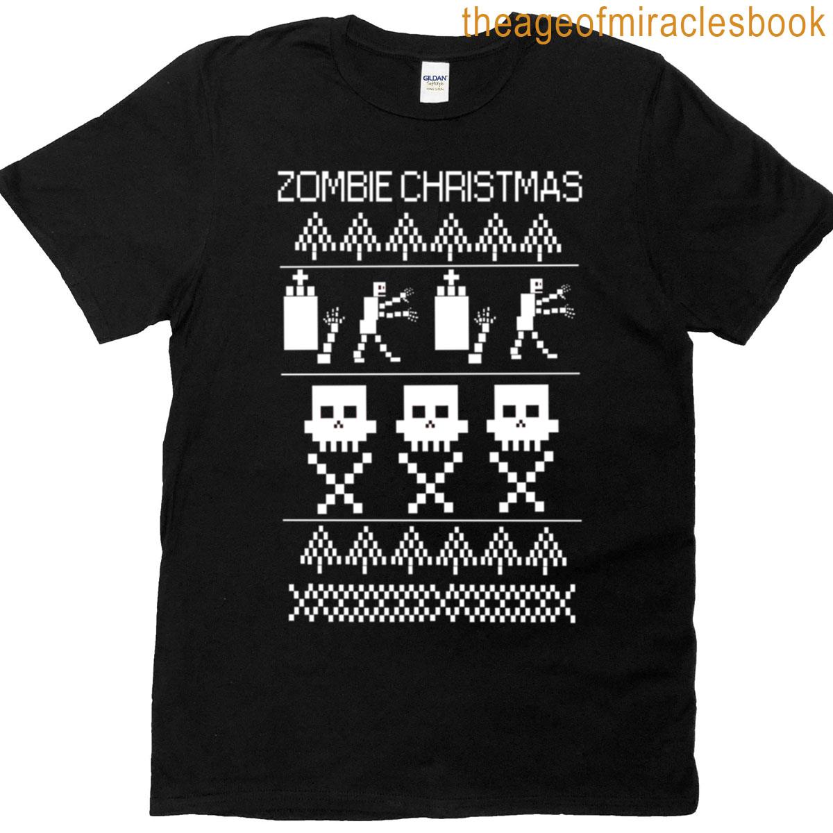 Zombie Christmas T-shirt Zombie Christmas T-shirt