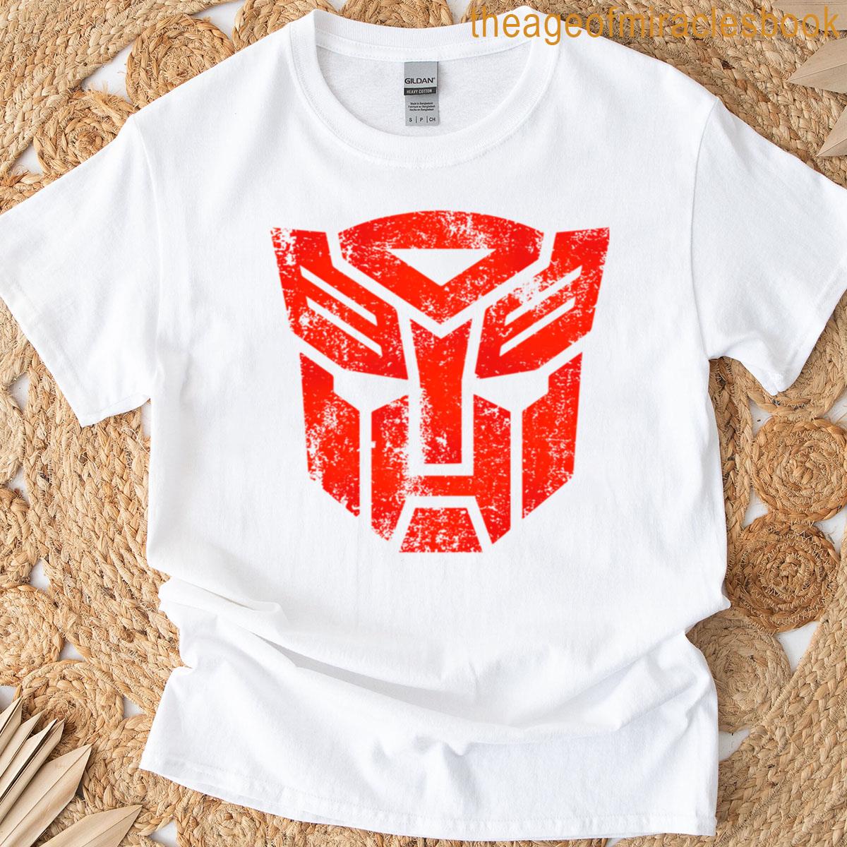 Autobots Logo Distressed T-shirt