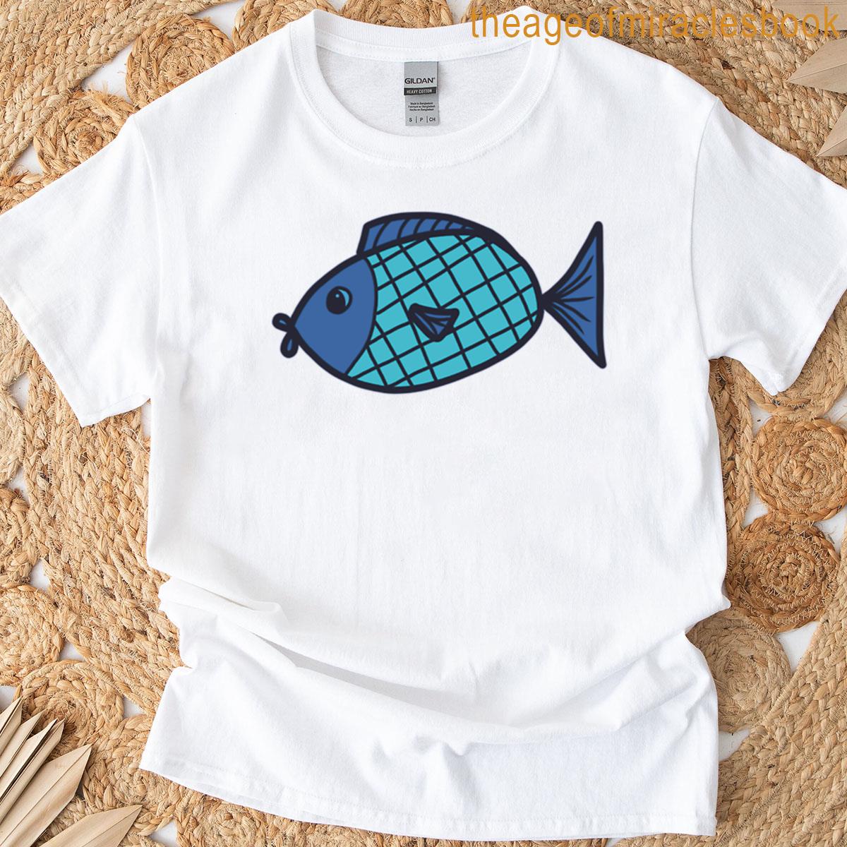 Blue Fishy Lips T-shirt