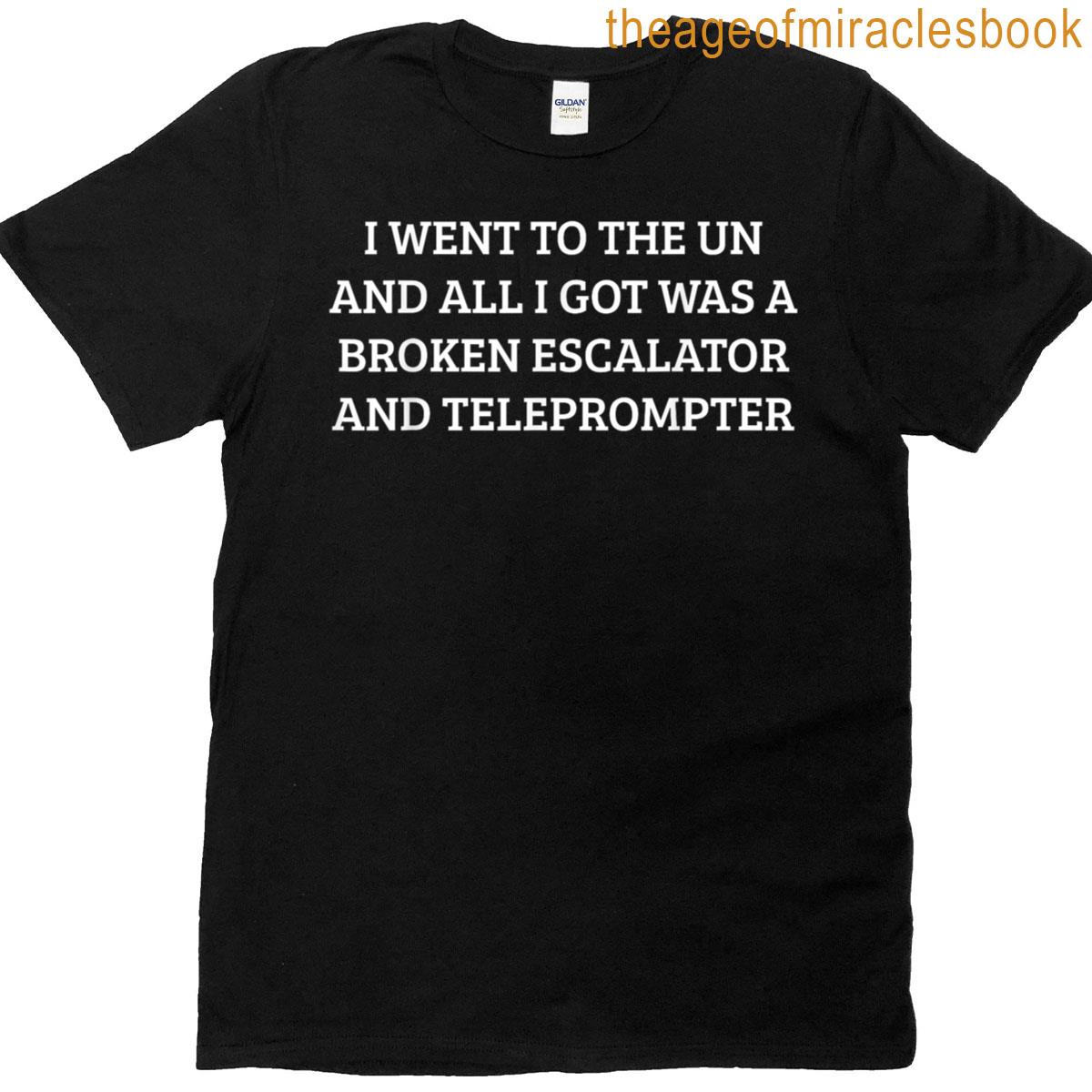 Escalator And T-shirt