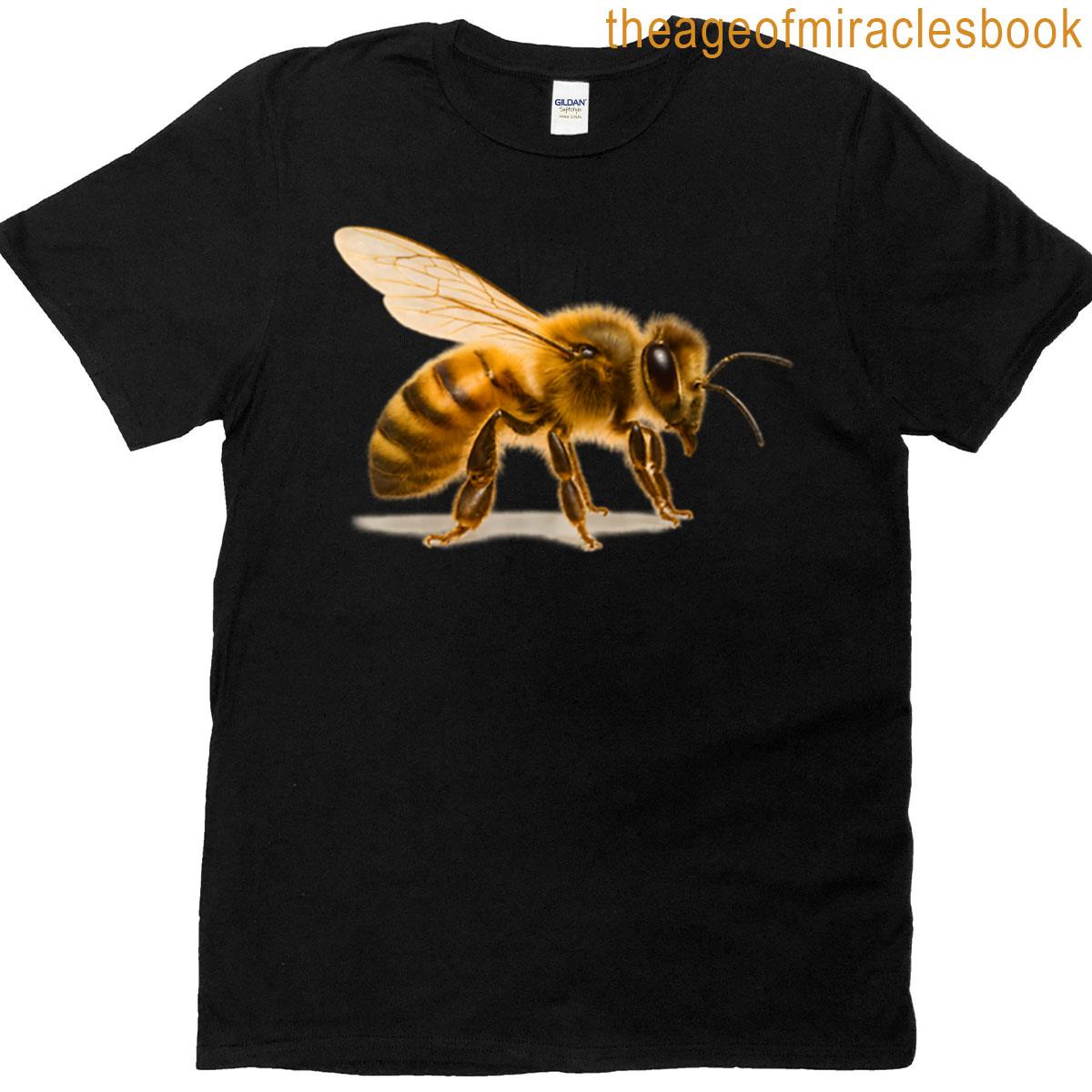 Honey Bee Macro Photo T-shirt