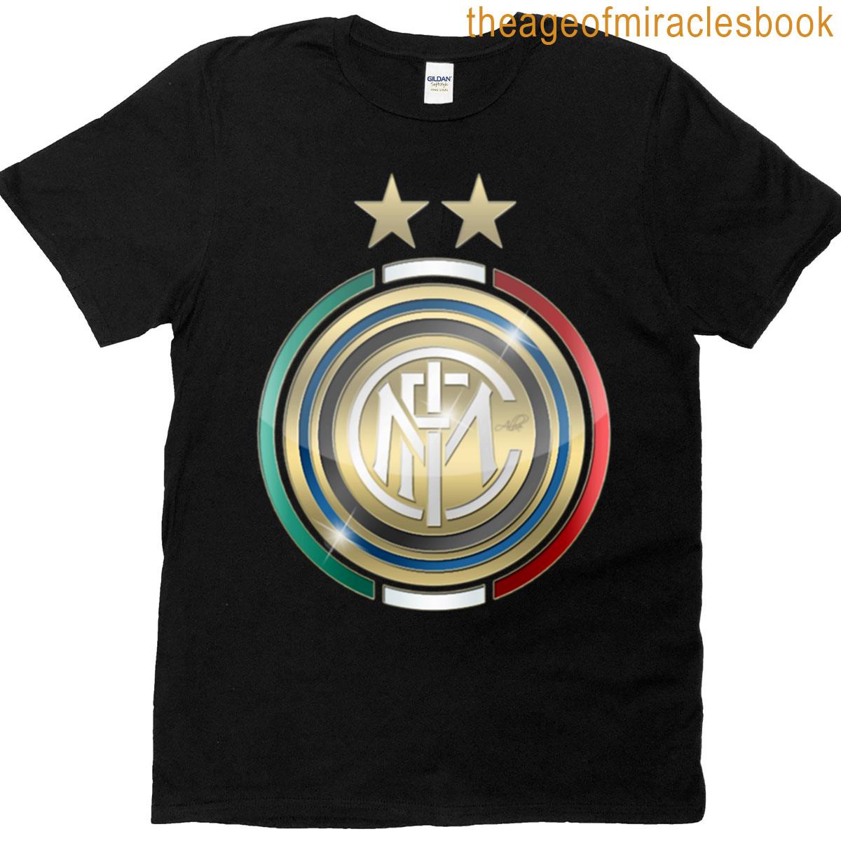 Inter Two Star Logopng T-shirt