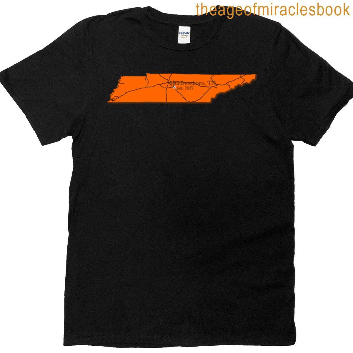Murfreesboro Tn Orange T-shirt