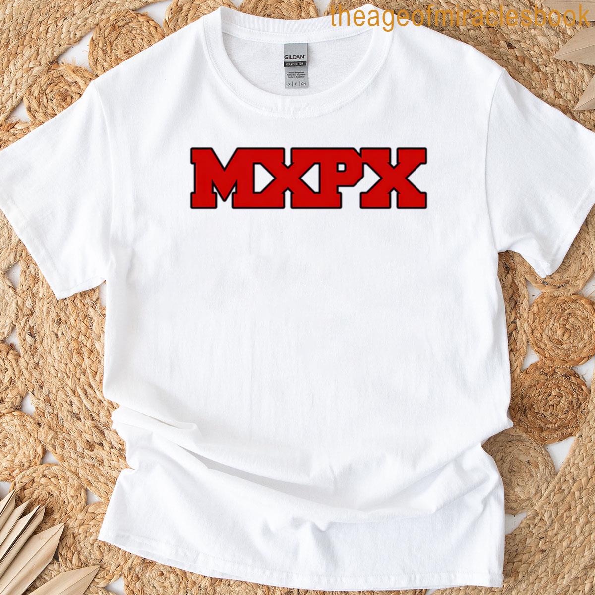 Mxpx Merch Mxpx Logo T-shirt