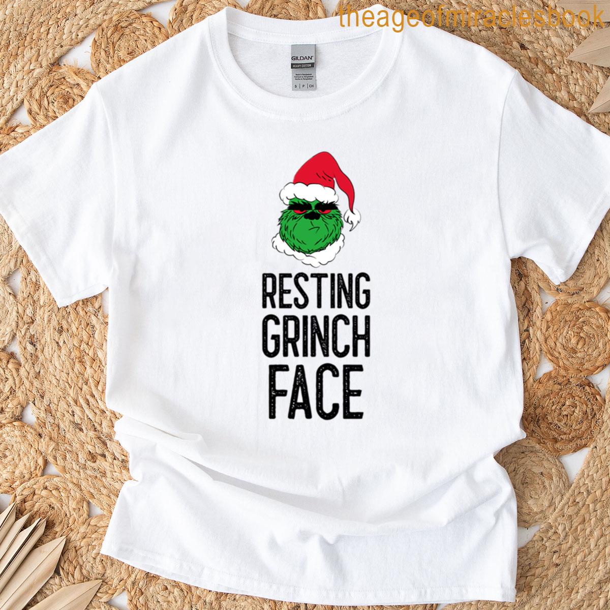 Resting Grinch Face T-shirt