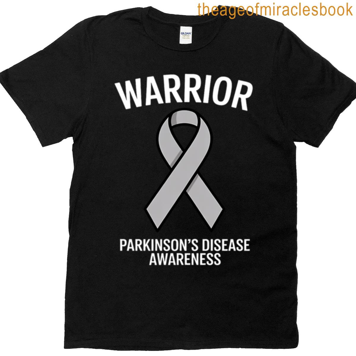 Warrior Parkinsons Disease Awareness T-shirt