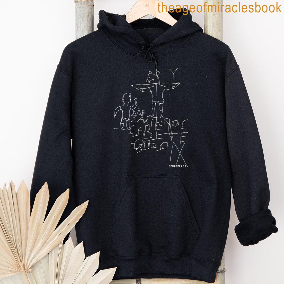 Alternative view of Alexamenos Graffito Vers 2 T-shirt