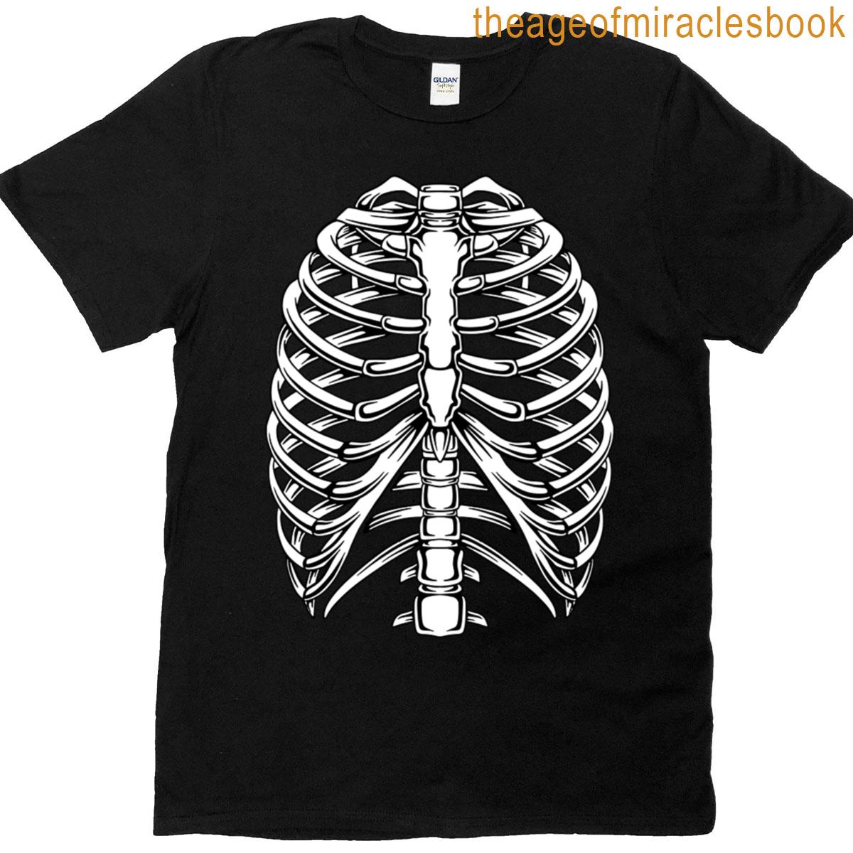 Bone Ribcage For Halloween T-shirt