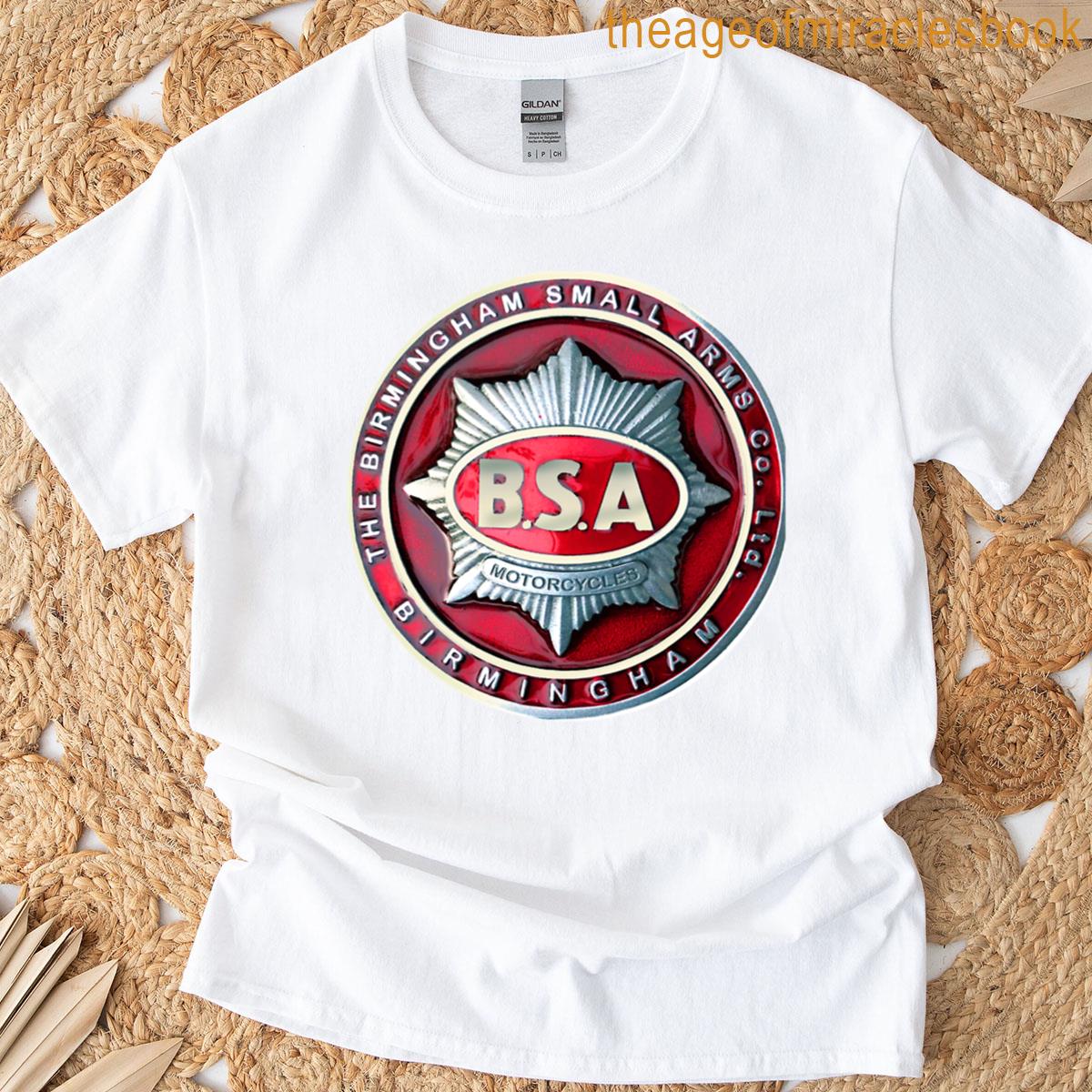 British Motorcycle Badge T-shirt