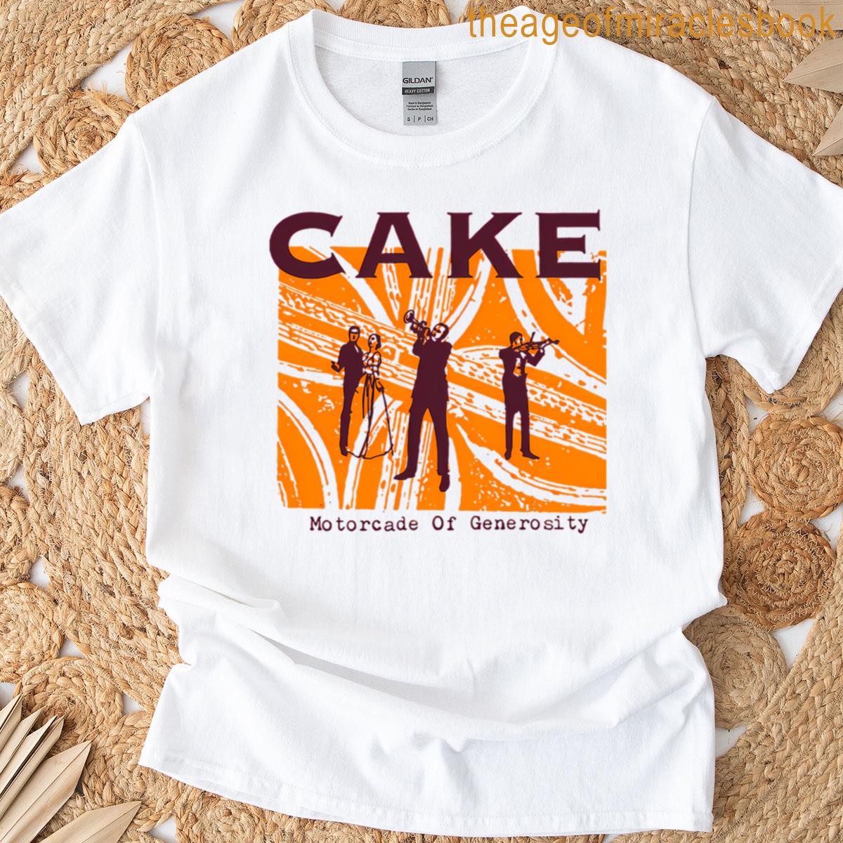 Cake Dark Atmospheric Inspired Graphic With Depth T-shirt