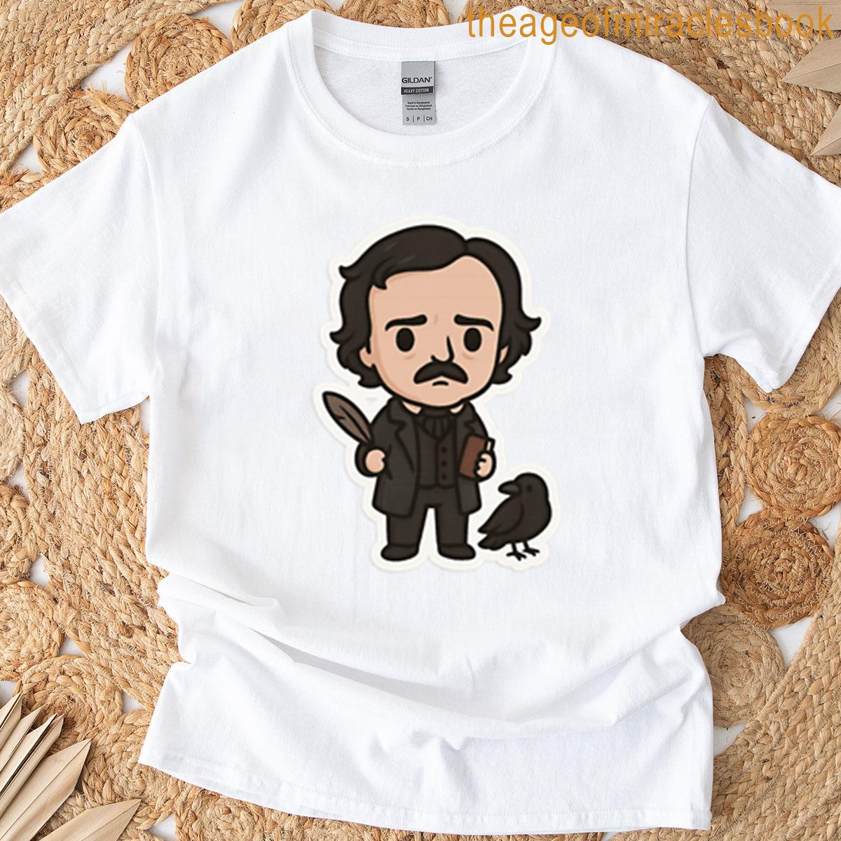 Edgar Allan Poe Chibi T-shirt
