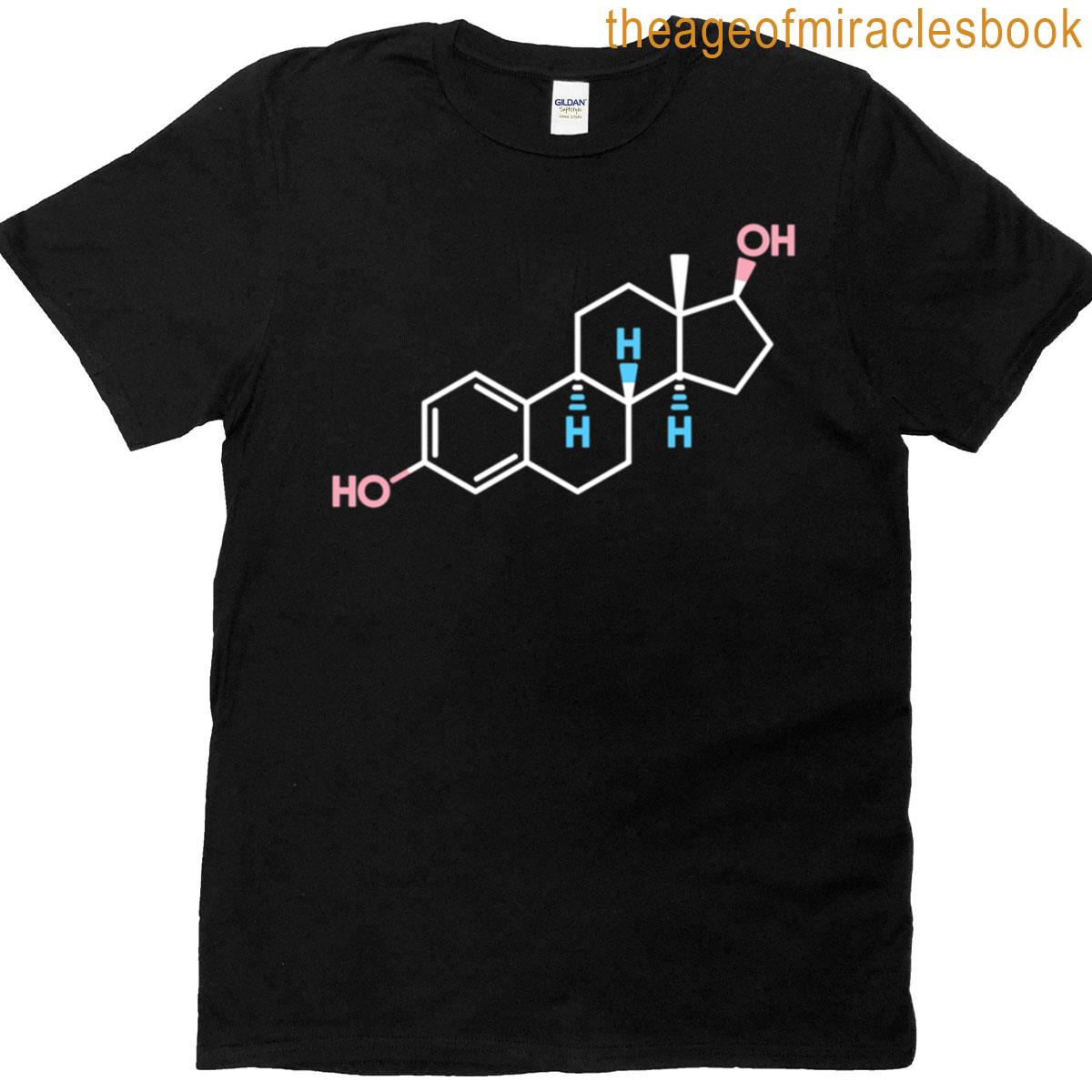Estradiol Structure Formula T-shirt
