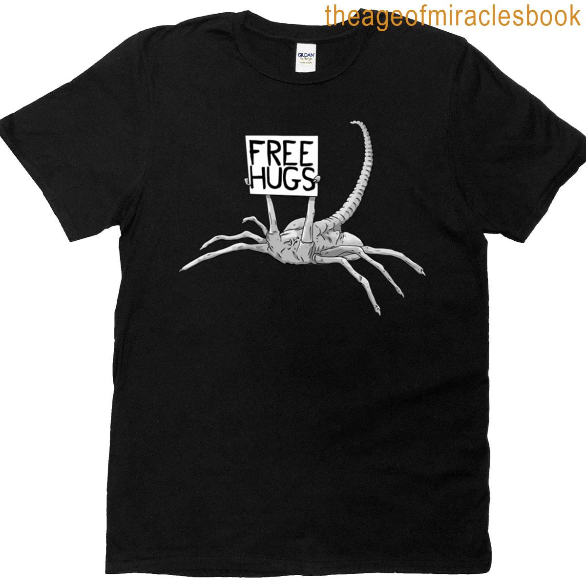 Face Hugger Free Hug Xenomorph T-shirt