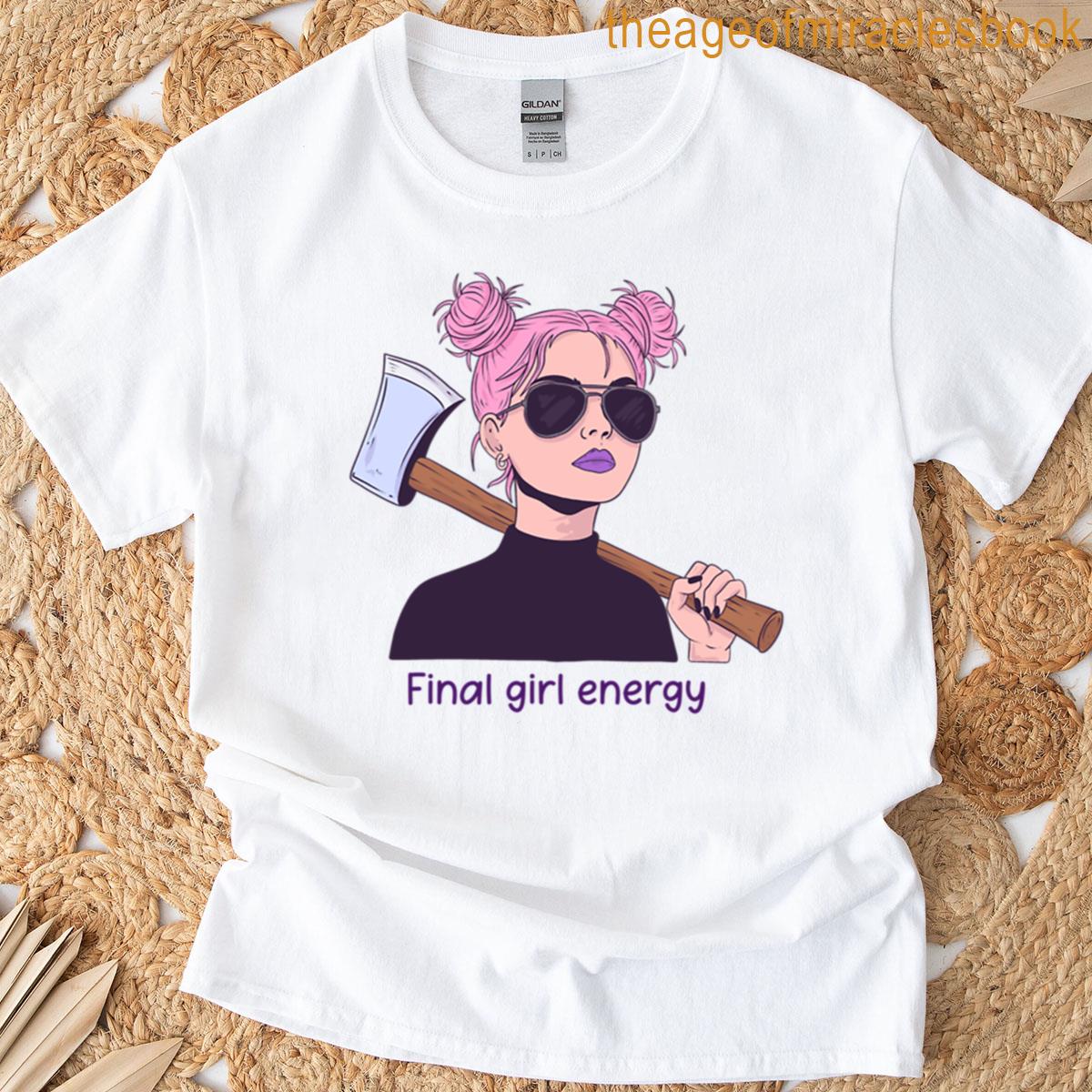 Final Girl Horror Aesthetic T-shirt
