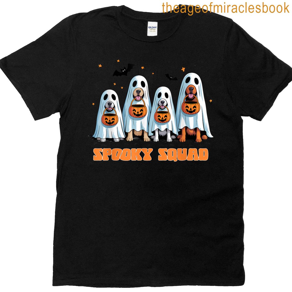 Halloween Dogs Spooky Squad T-shirt