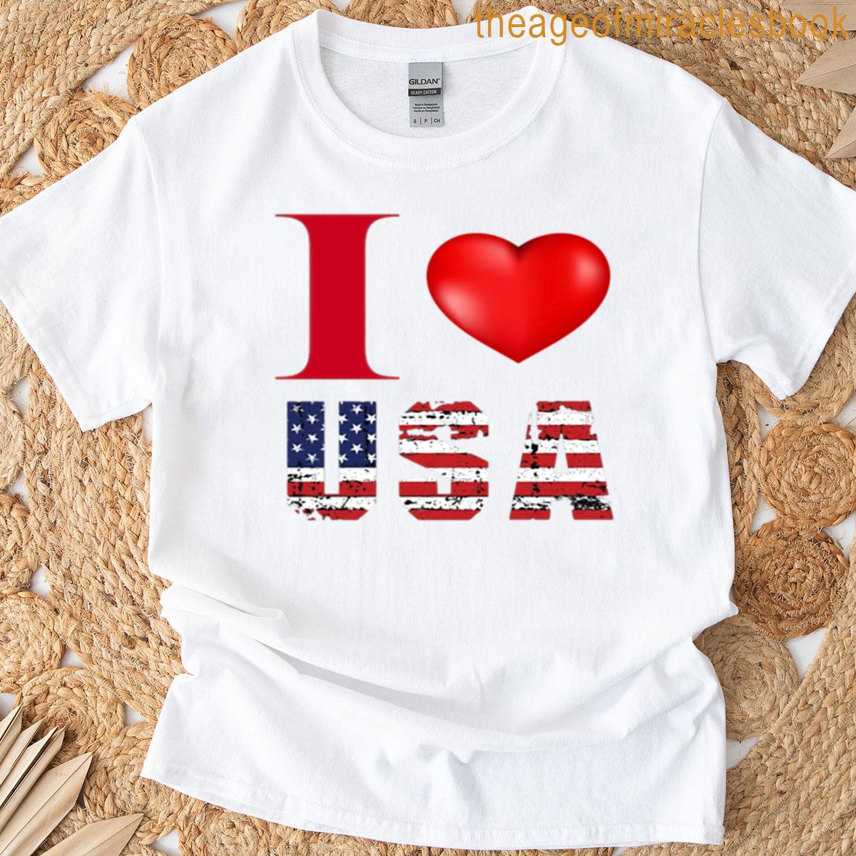I Love Usa T-shirt