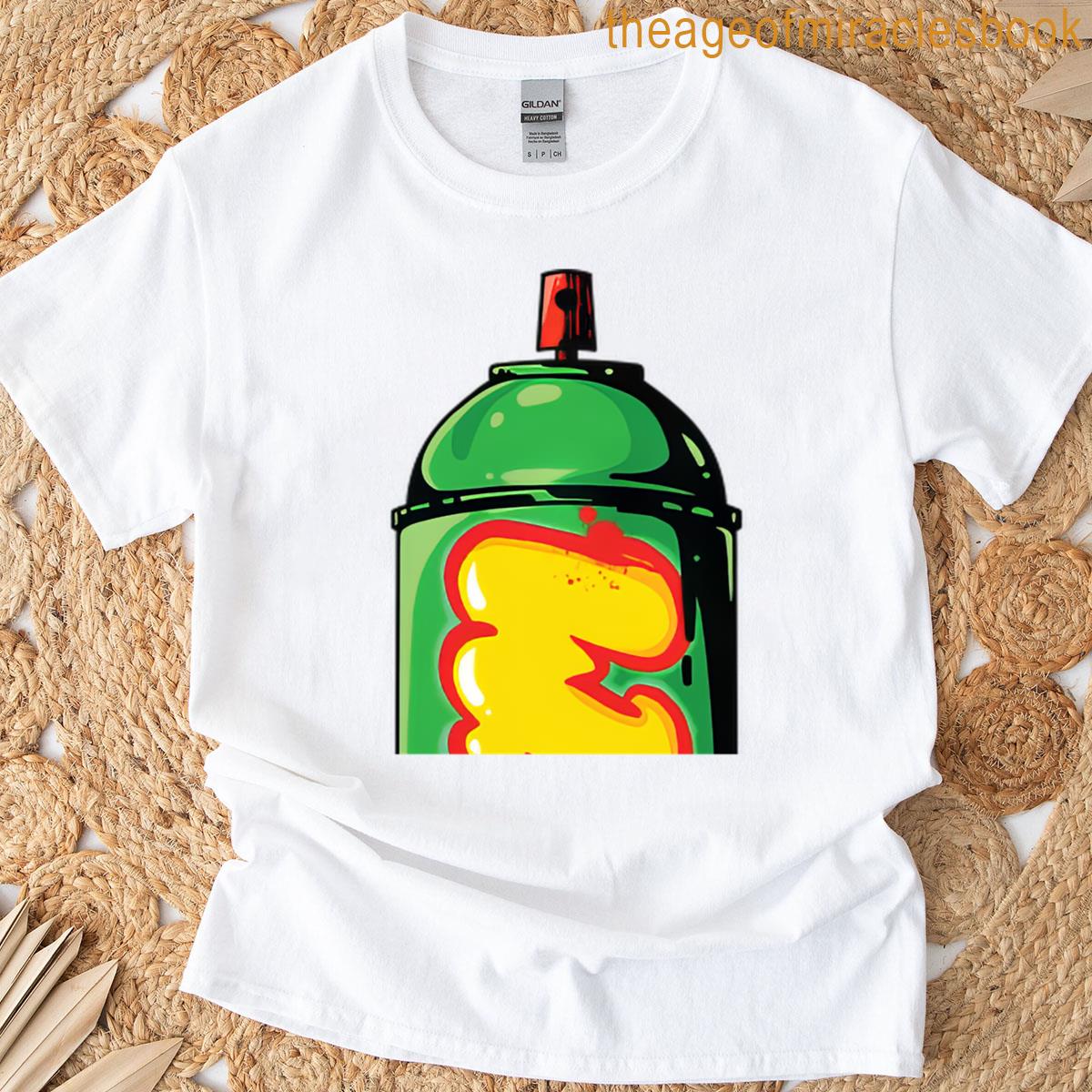 Mf Doom Spray Paint Can T-shirt
