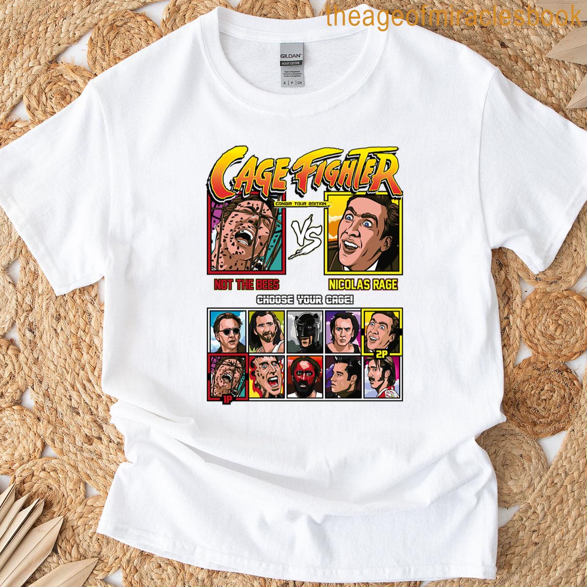 Nicolas Cage Fighter T-shirt