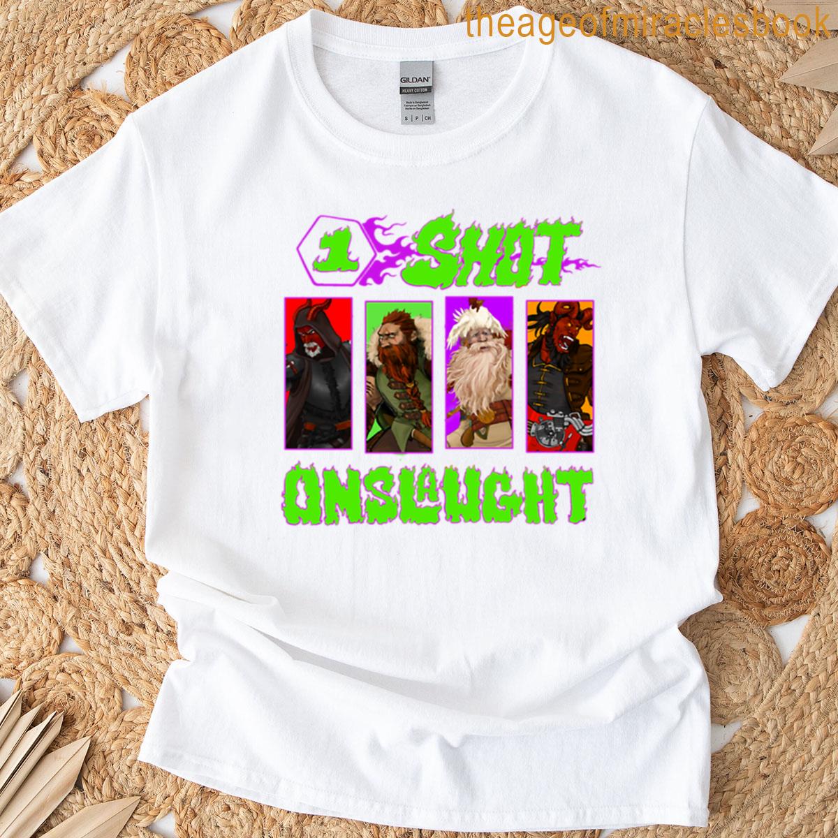 One-shot Onslaught Retro T-shirt