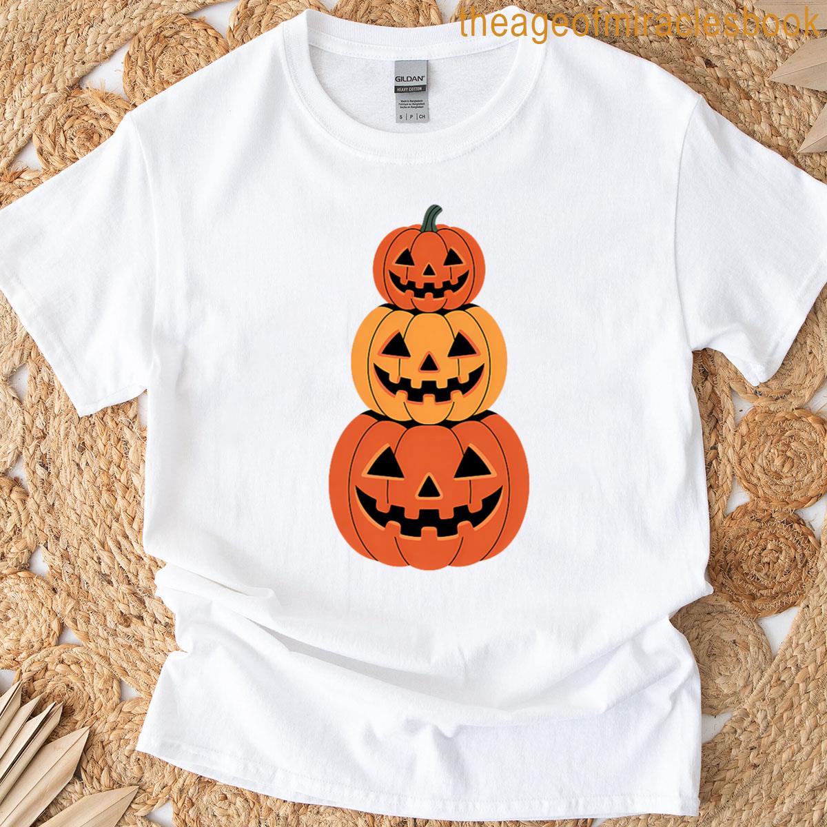 Spooky Halloween Pumpkins Premium T-shirt