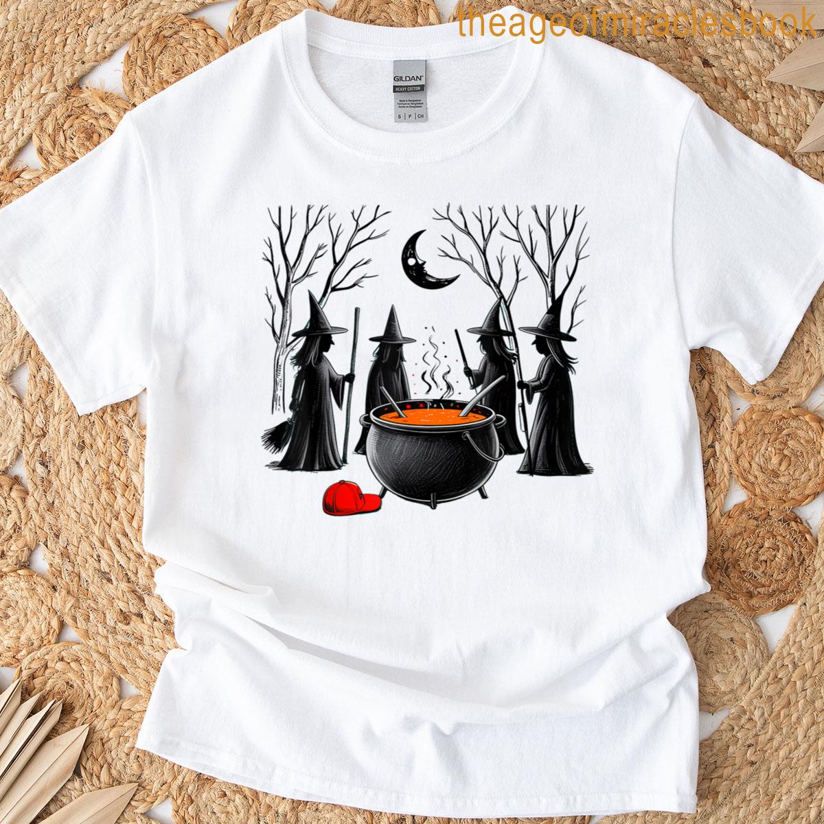 Spooky Witch Halloween T-shirt
