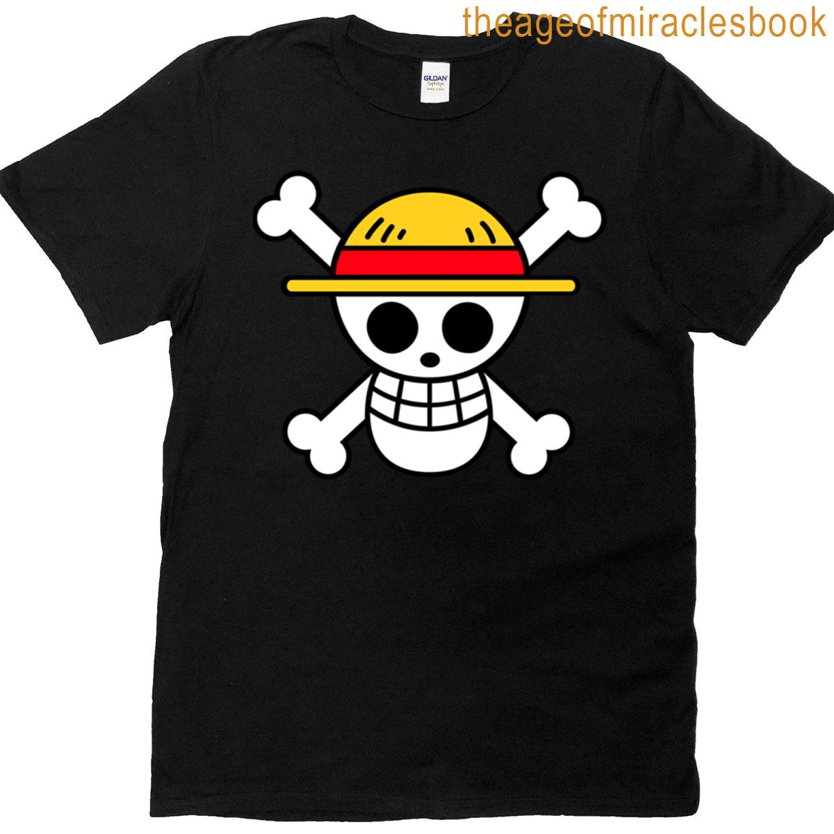 Straw Hat Jolly Roger T-shirt