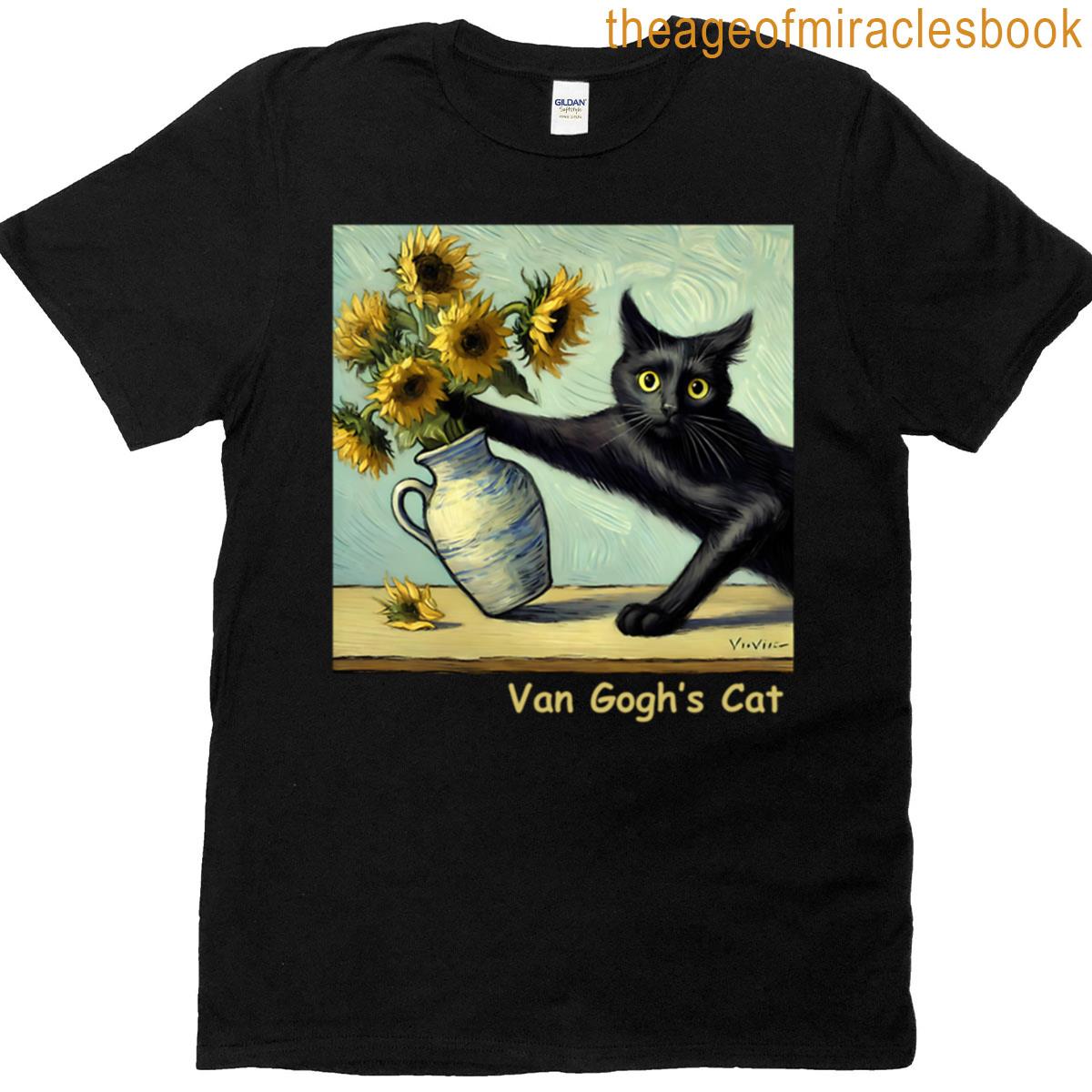 Van Goghs Cat T-shirt