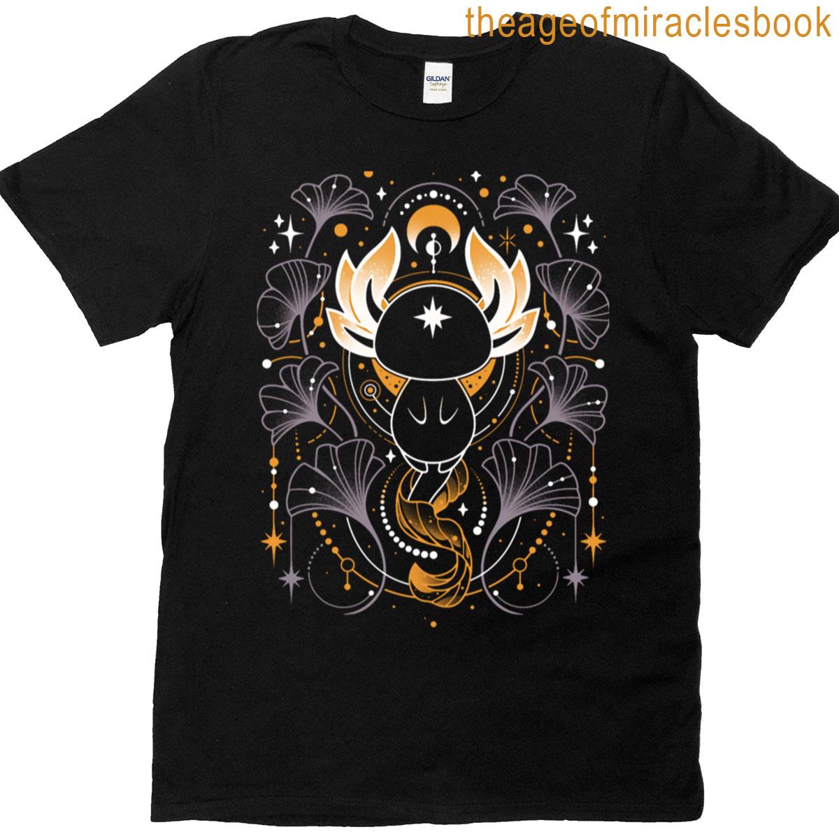 Astral Axolotl – Space Salamander T-shirt