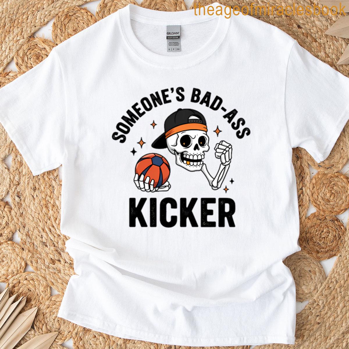 Bad-ass Kicker Skeleton T-shirt
