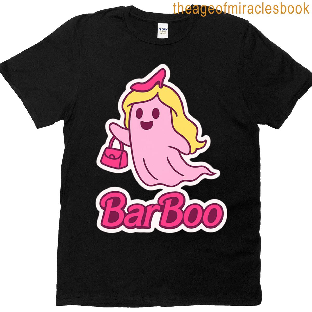 Barboo Pink Ghost Halloween T-shirt