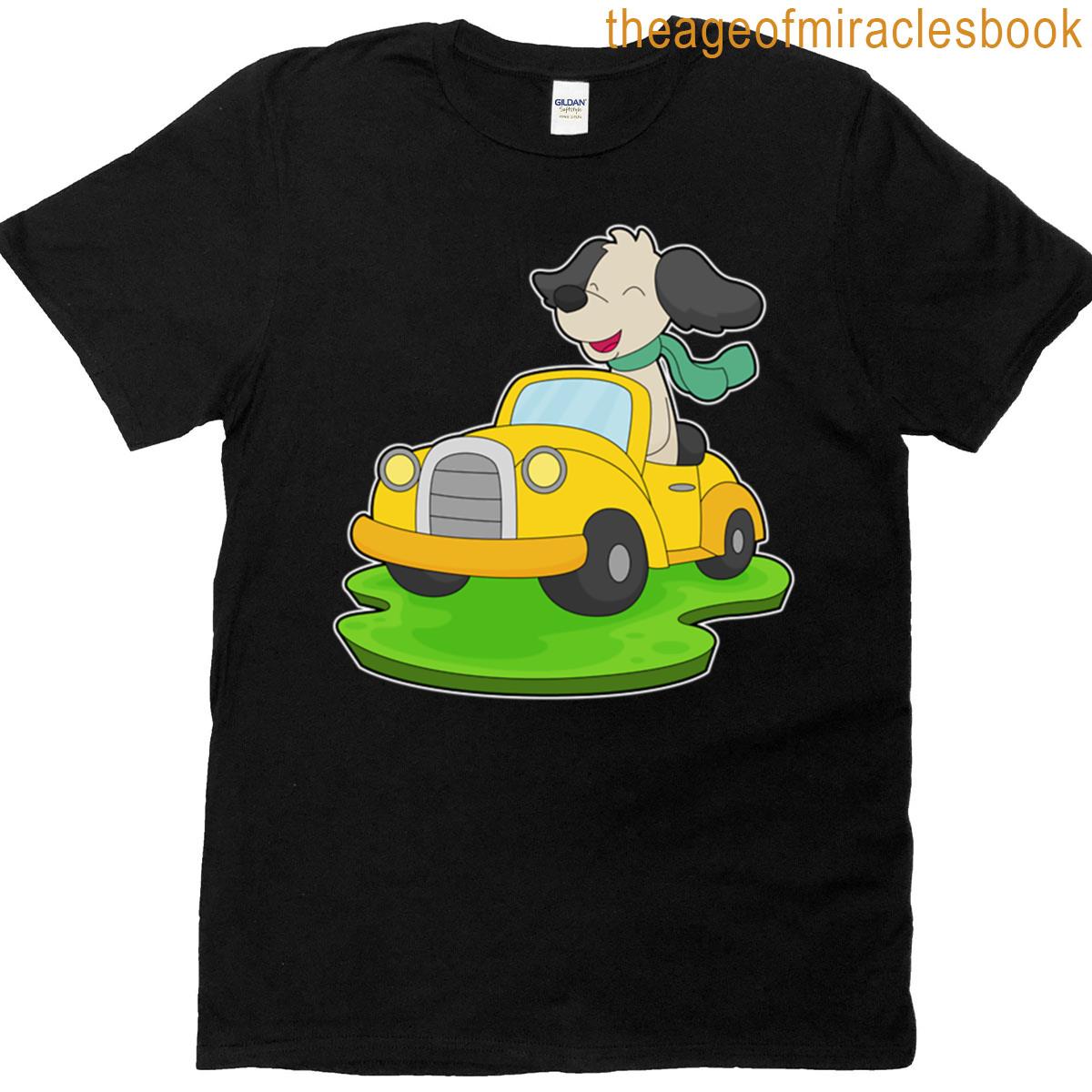 Dog Car T-shirt