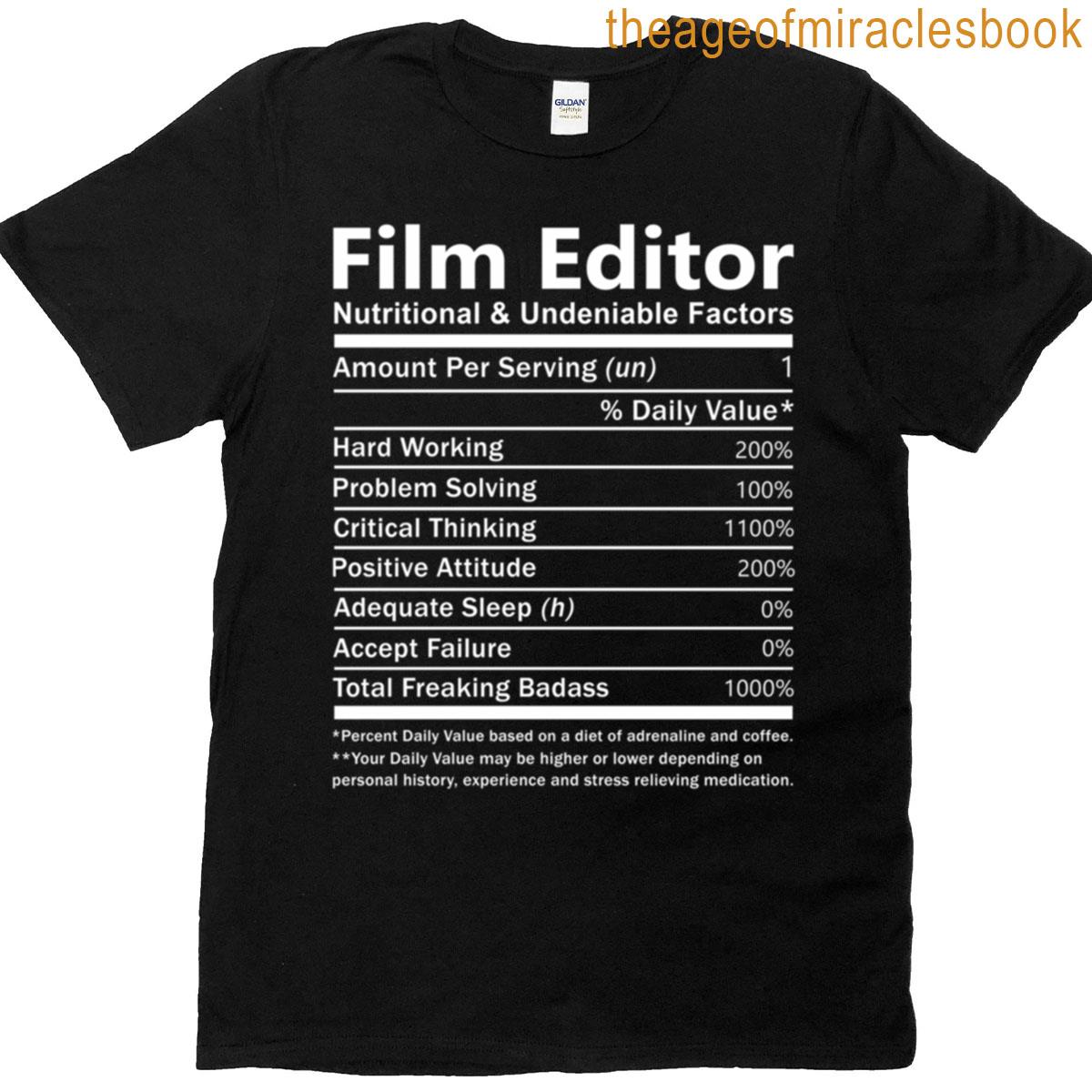 Film Editor T-shirt