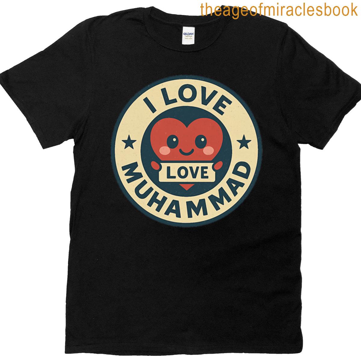 I Love Muhammad Heart Tee T-shirt