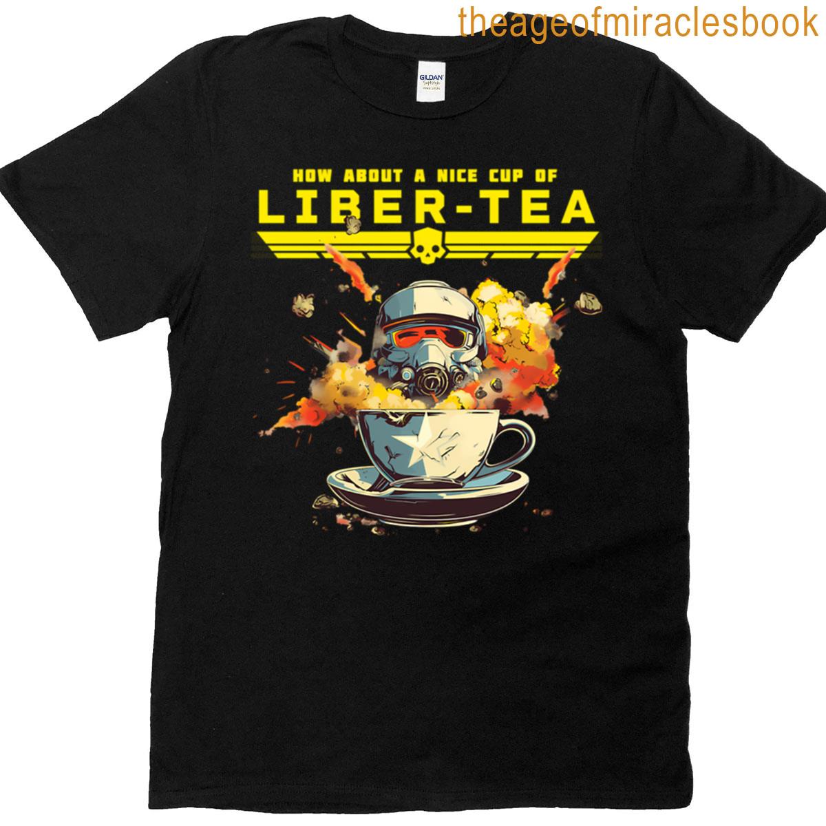 Liber Tea Helldivers Ii T-shirt