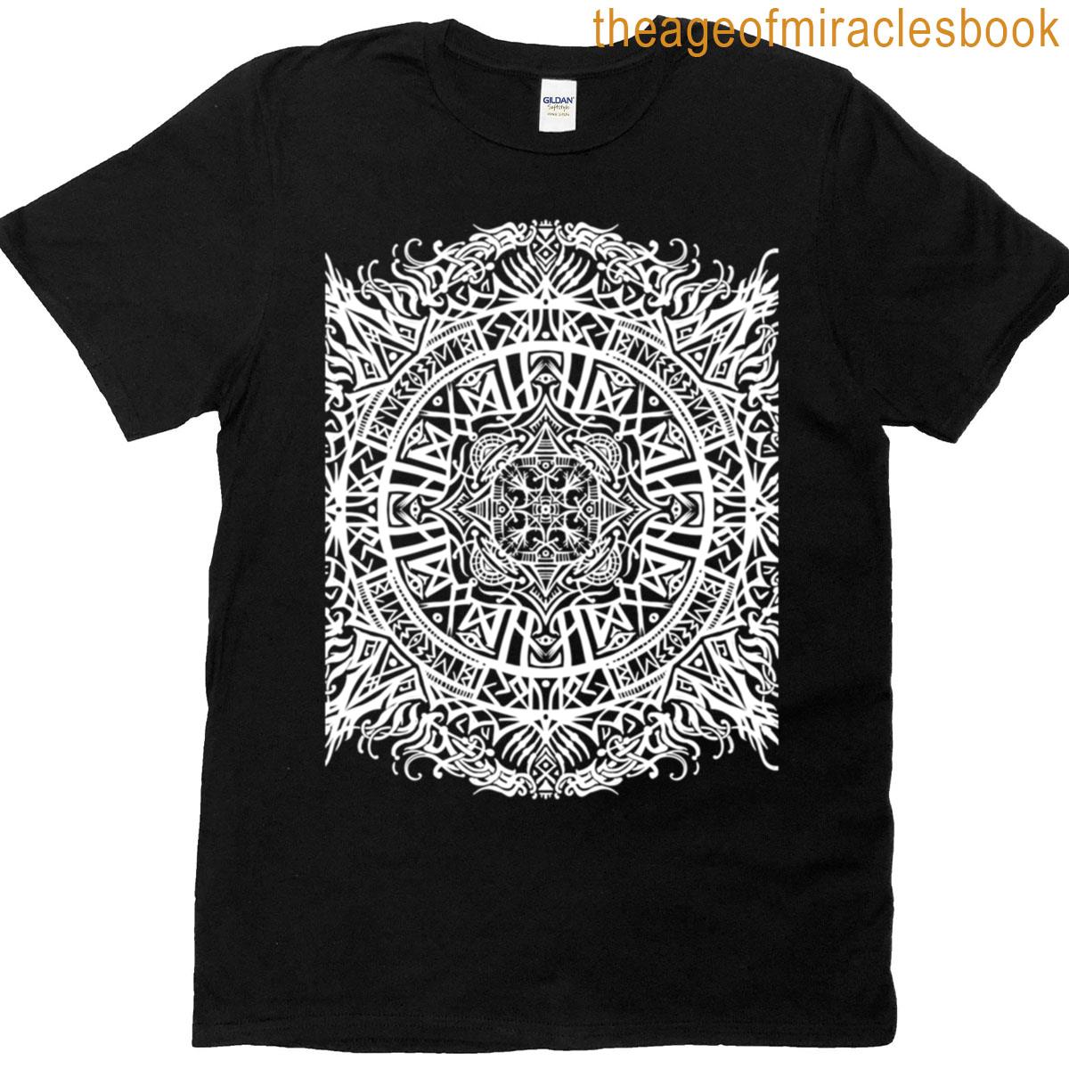 Mandala Runic 4 White T-shirt