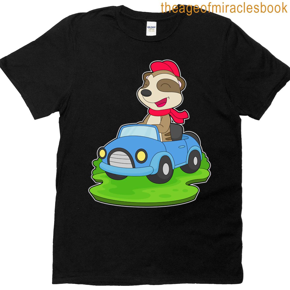 Meerkat Car T-shirt