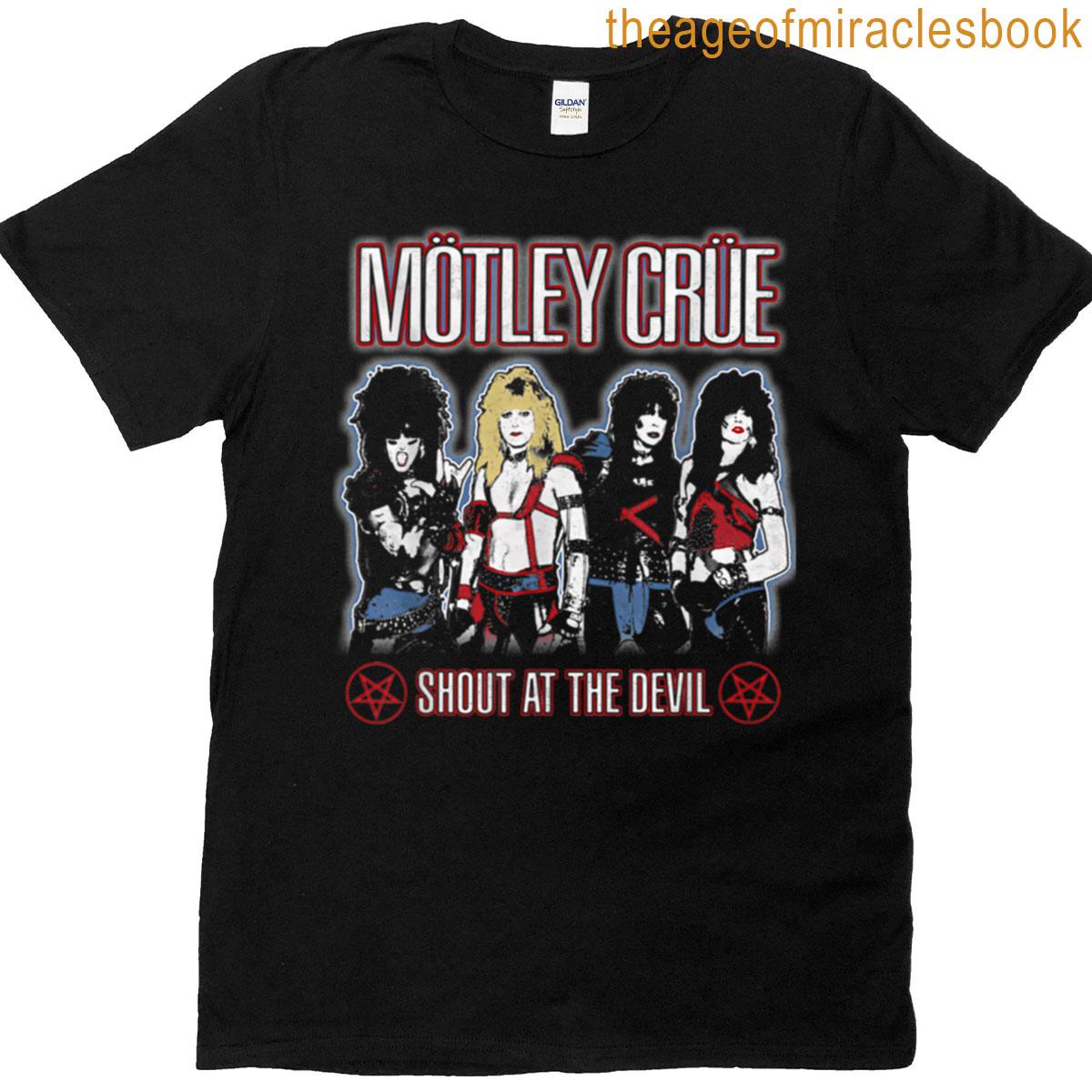 Mtley Cre Shout At The Devil T-shirt