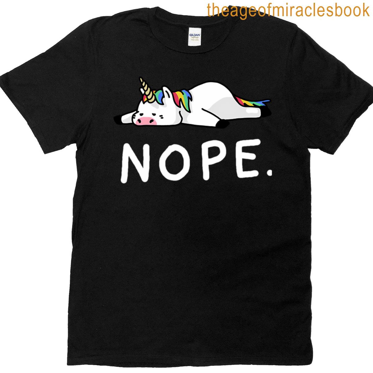 Nope Unicorn T-shirt