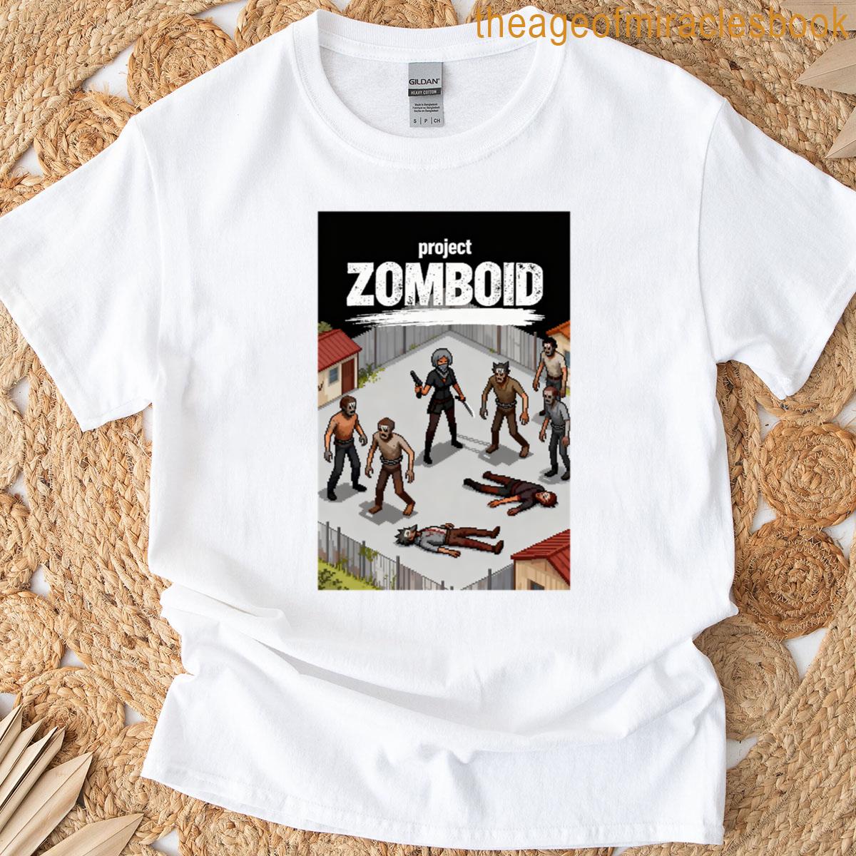 Project Zomboid Wolf Theme Carol T-shirt