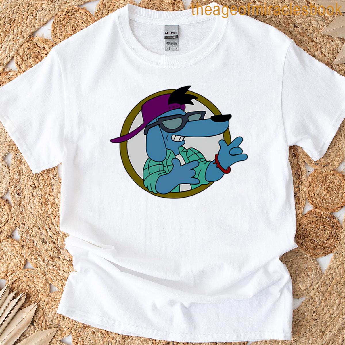 Retro Poochie The Dog T-shirt