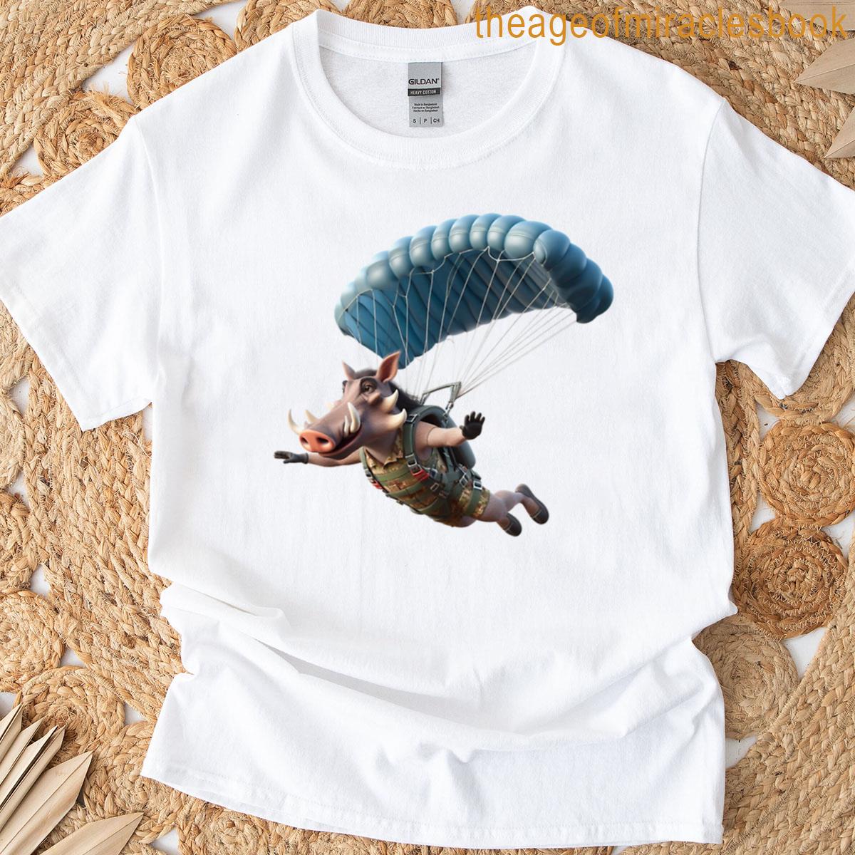 Skydiving Warthog 1 T-shirt