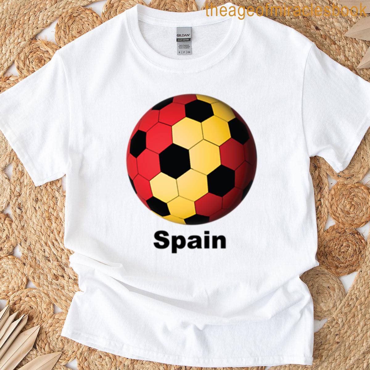 Spain Soccer Ball T-shirt