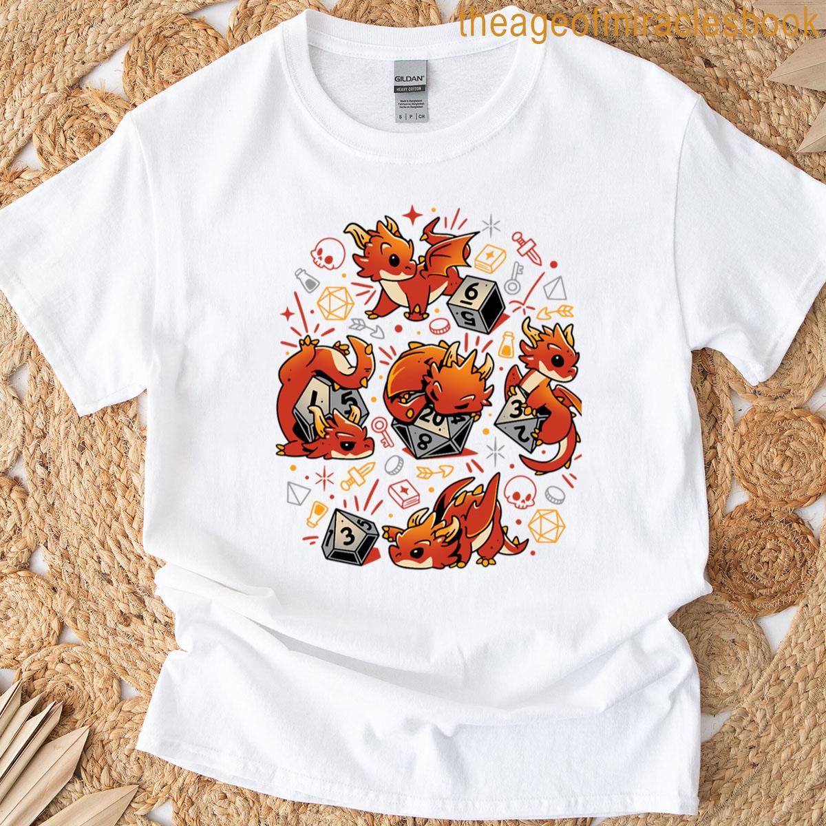 Tiny Dragon Dice T-shirt