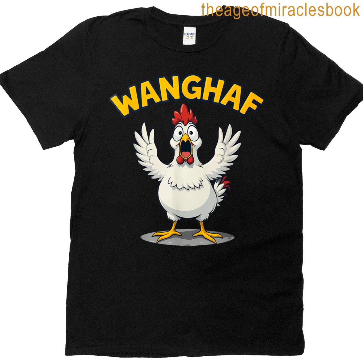 Wanghaf Meme Funny Chicken T-shirt