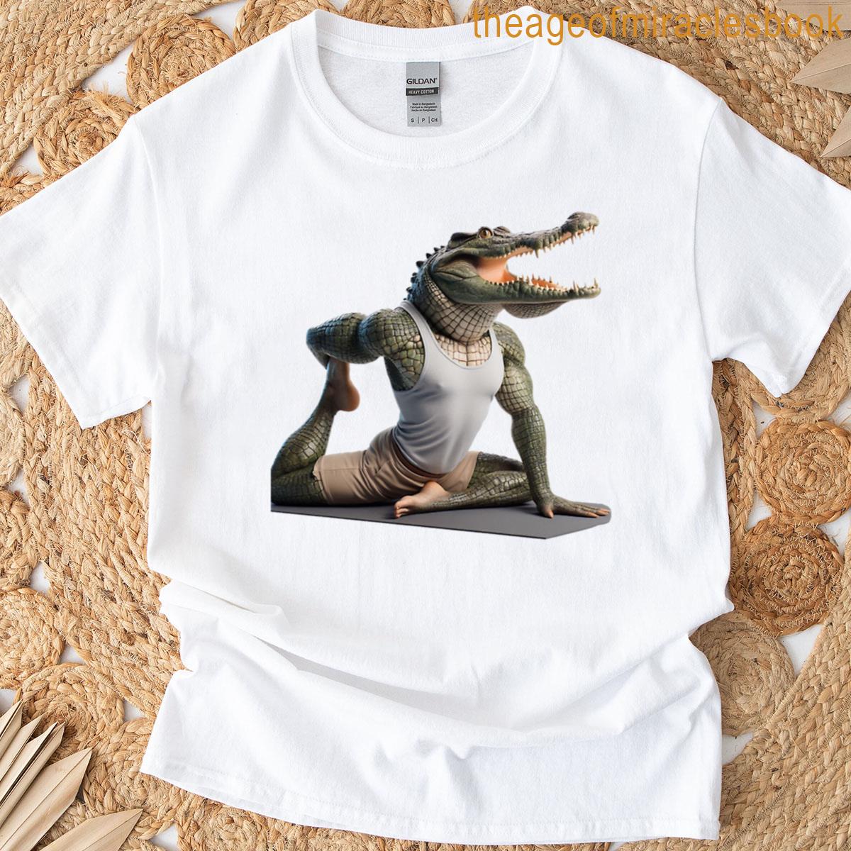 Yoga Animals Crocodile 1 T-shirt