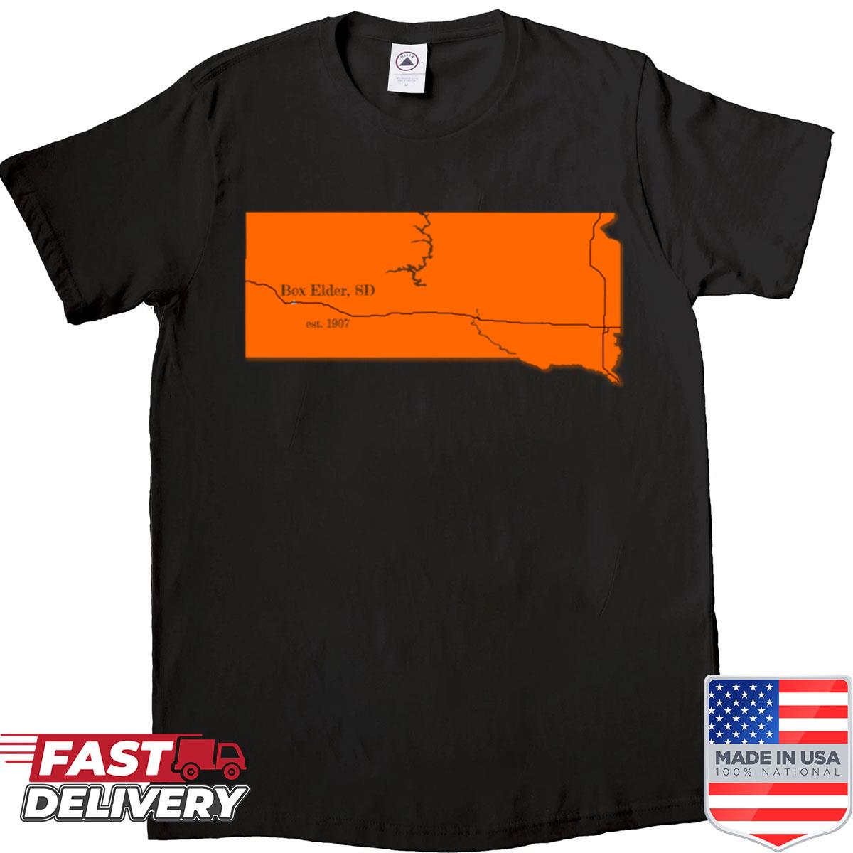 Box Elder Sd Orange Shirt