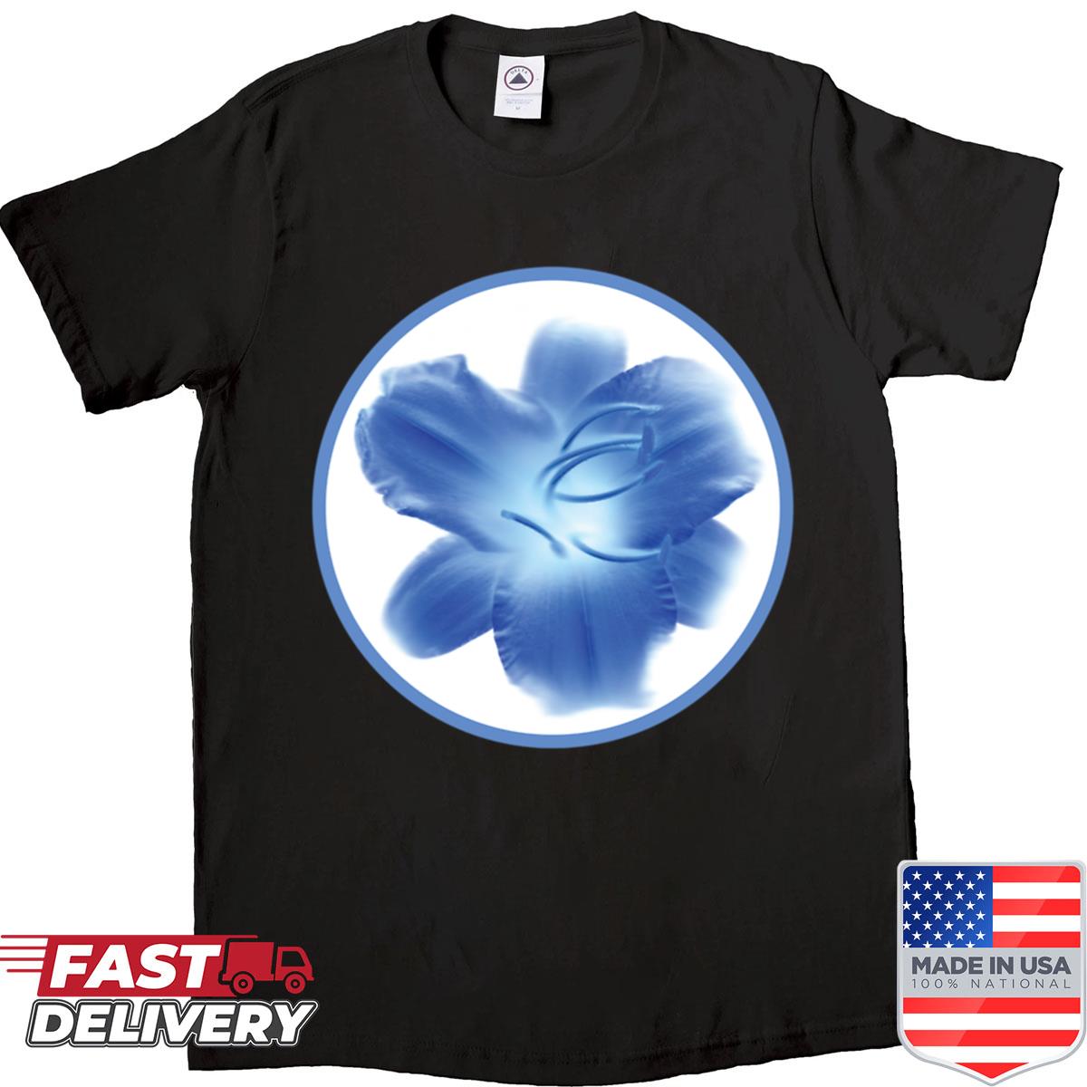 Daffodil In Blue Shirt