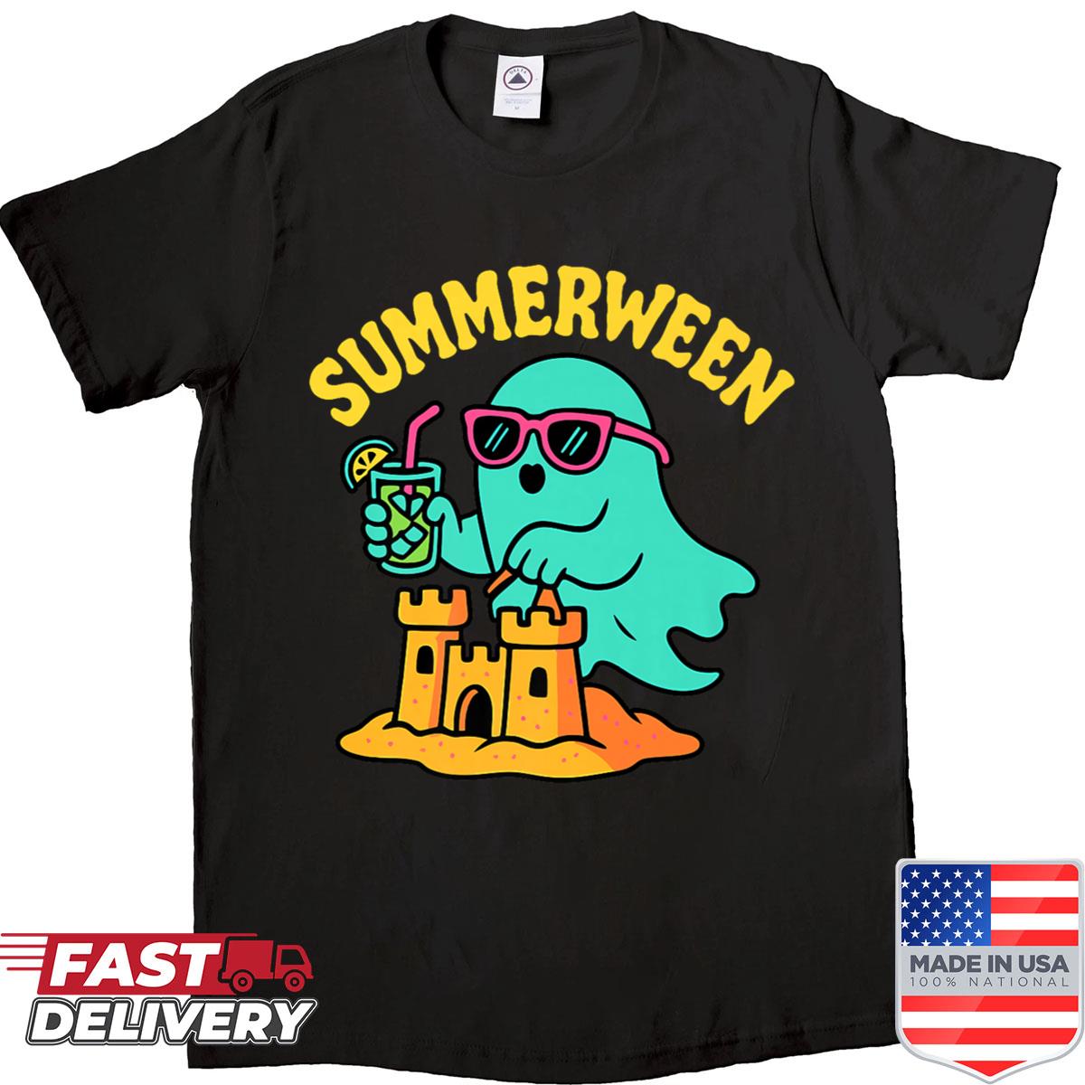 Summerween Summer Halloween Ghost Summerween Premium Shirt