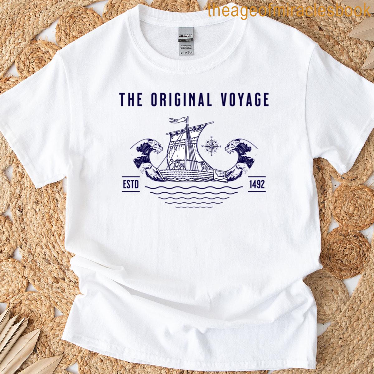 1492 Nautical Ship Voyage T-shirt